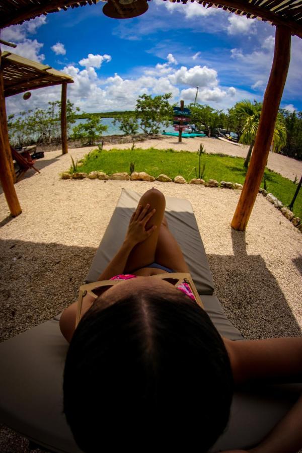 Hotel Y Beach Club Casa Mia Xulha -Bacalar Xul-Ha Экстерьер фото